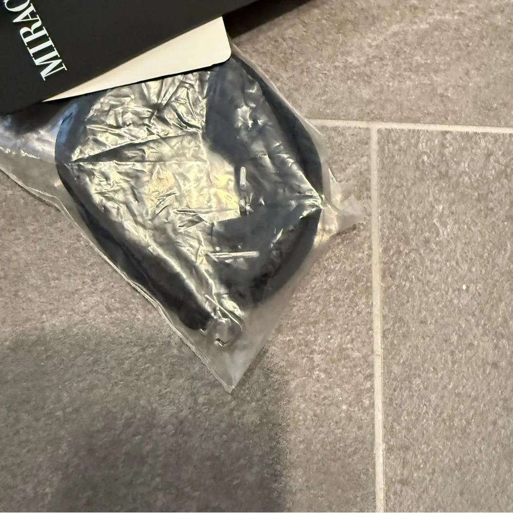 Miraclesuit Blue and Black One Piece Swimsuit with Sweetheart Neckline - Picture 5 of 6